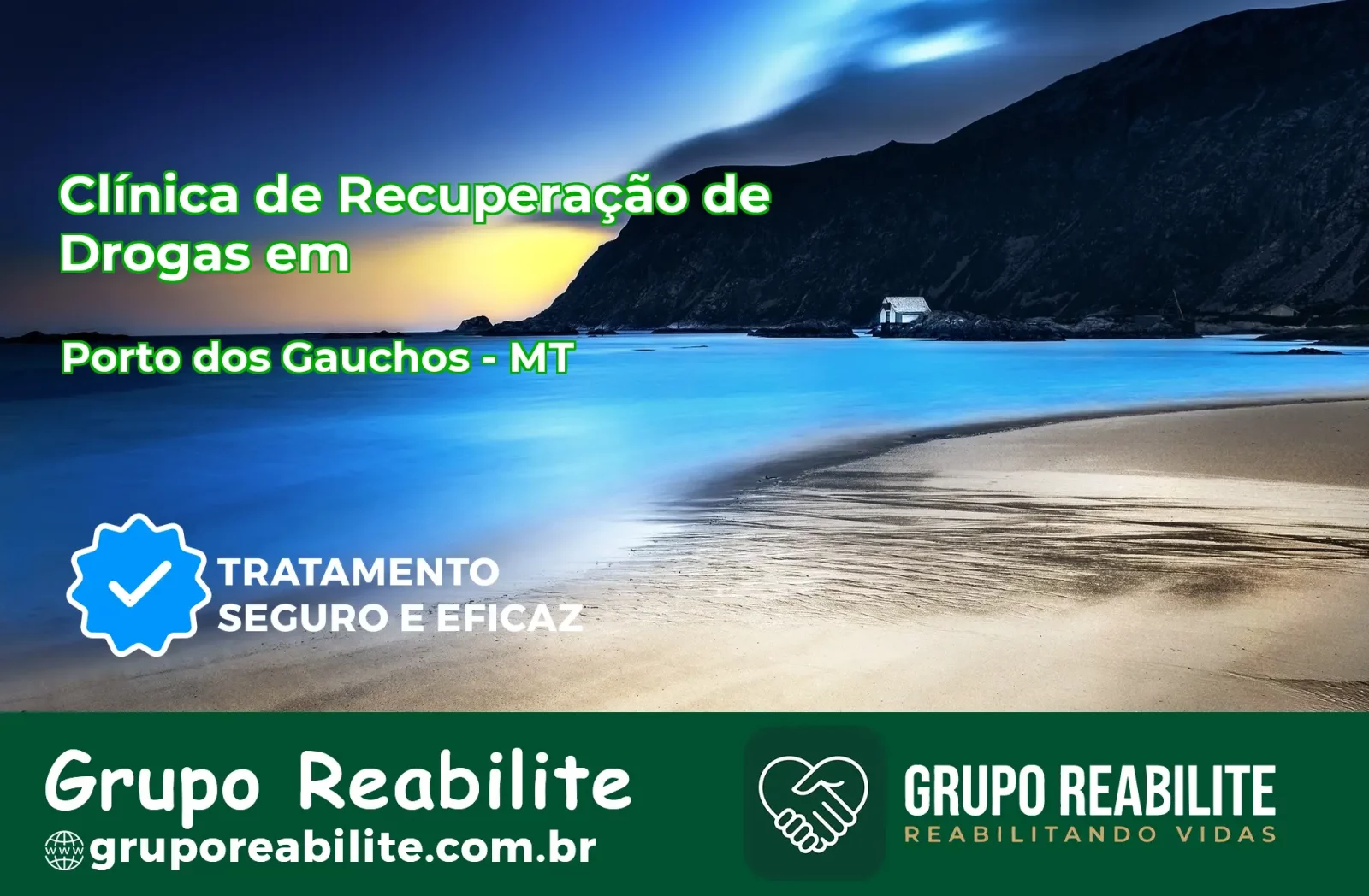 🚨 Clínica de Recuperação de Drogas em Porto dos Gaúchos - MT