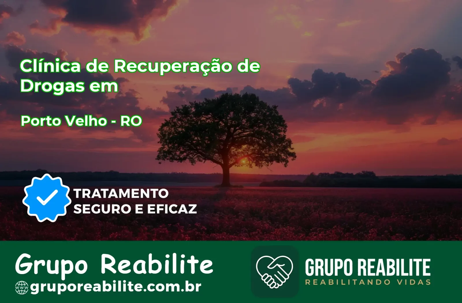 🚨 Clínica de Recuperação de Drogas em Porto Velho - RO