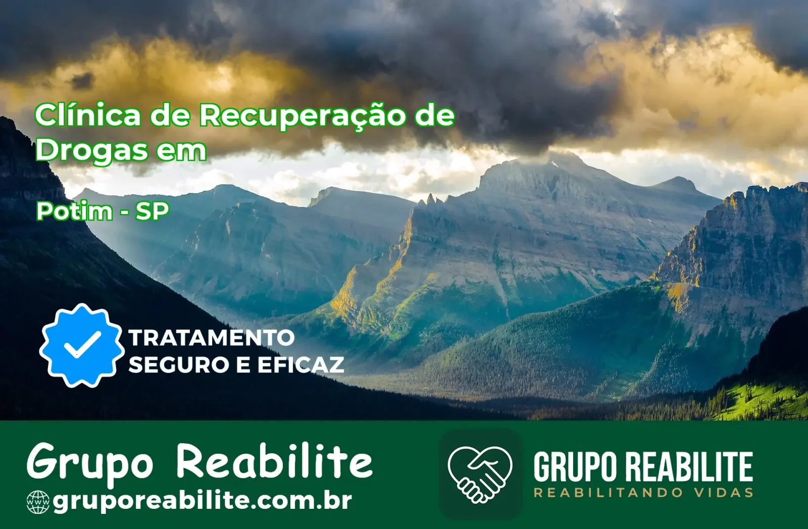 🚨 Clínica de Recuperação de Drogas em Potim - SP
