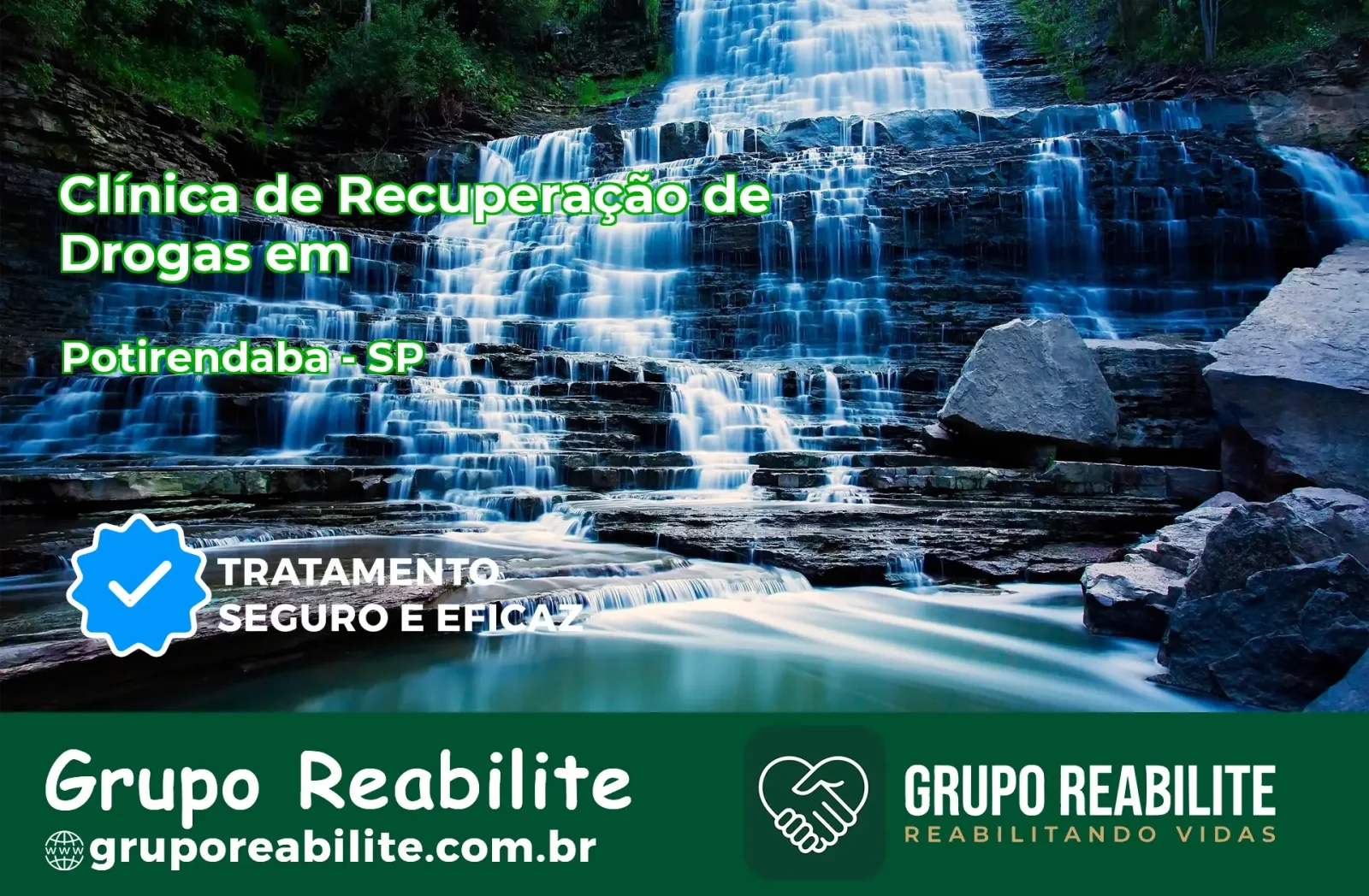 🚨 Clínica de Recuperação de Drogas em Potirendaba - SP