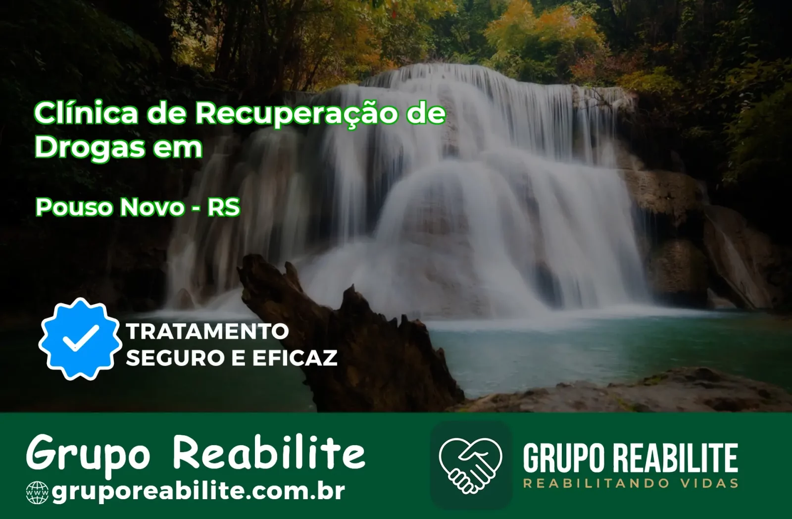 🚨 Clínica de Recuperação de Drogas em Pouso Novo - RS
