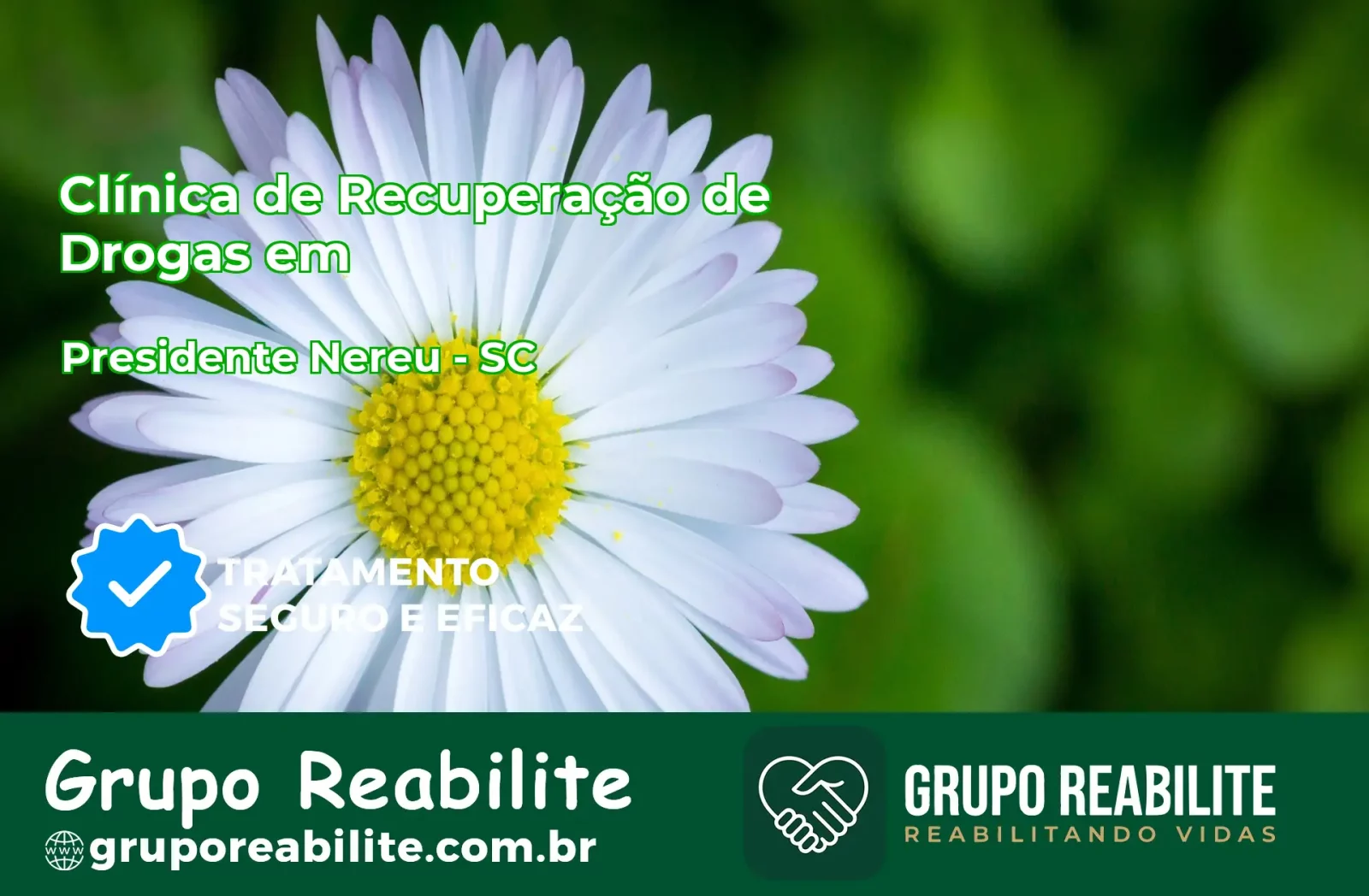 🚨 Clínica de Recuperação de Drogas em Presidente Nereu - SC