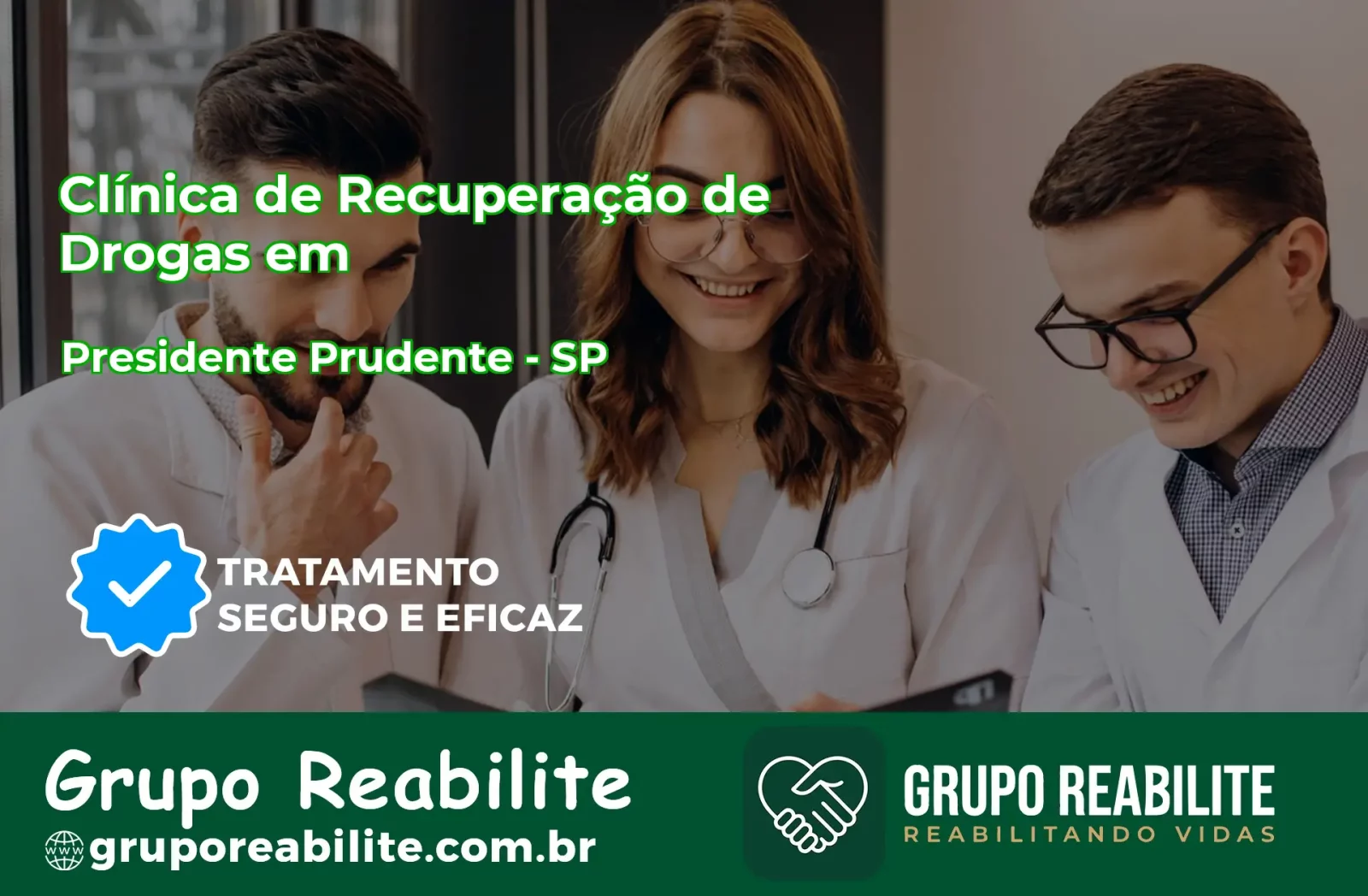 🚨 Clínica de Recuperação de Drogas em Presidente Prudente - SP