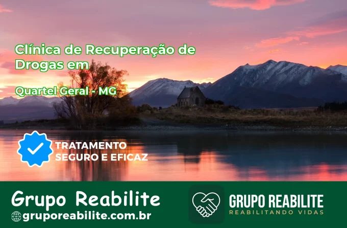 🚨 Clínica de Recuperação de Drogas em Quartel Geral - MG