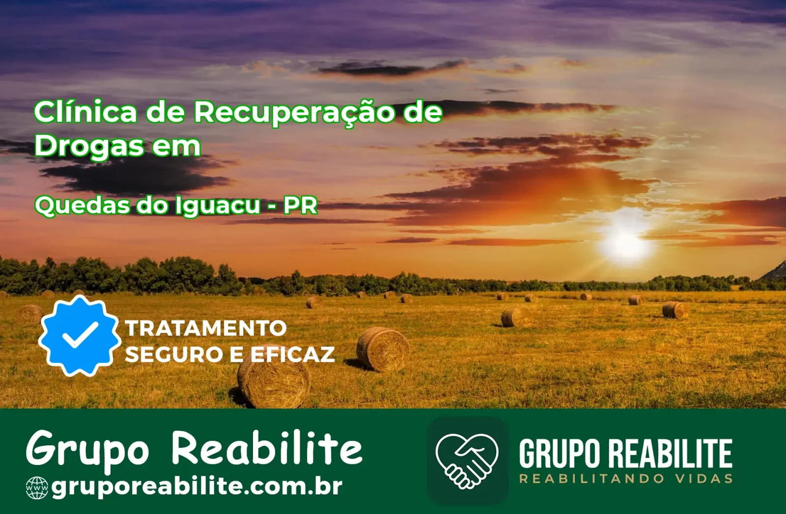 🚨 Clínica de Recuperação de Drogas em Quedas do Iguaçu - PR