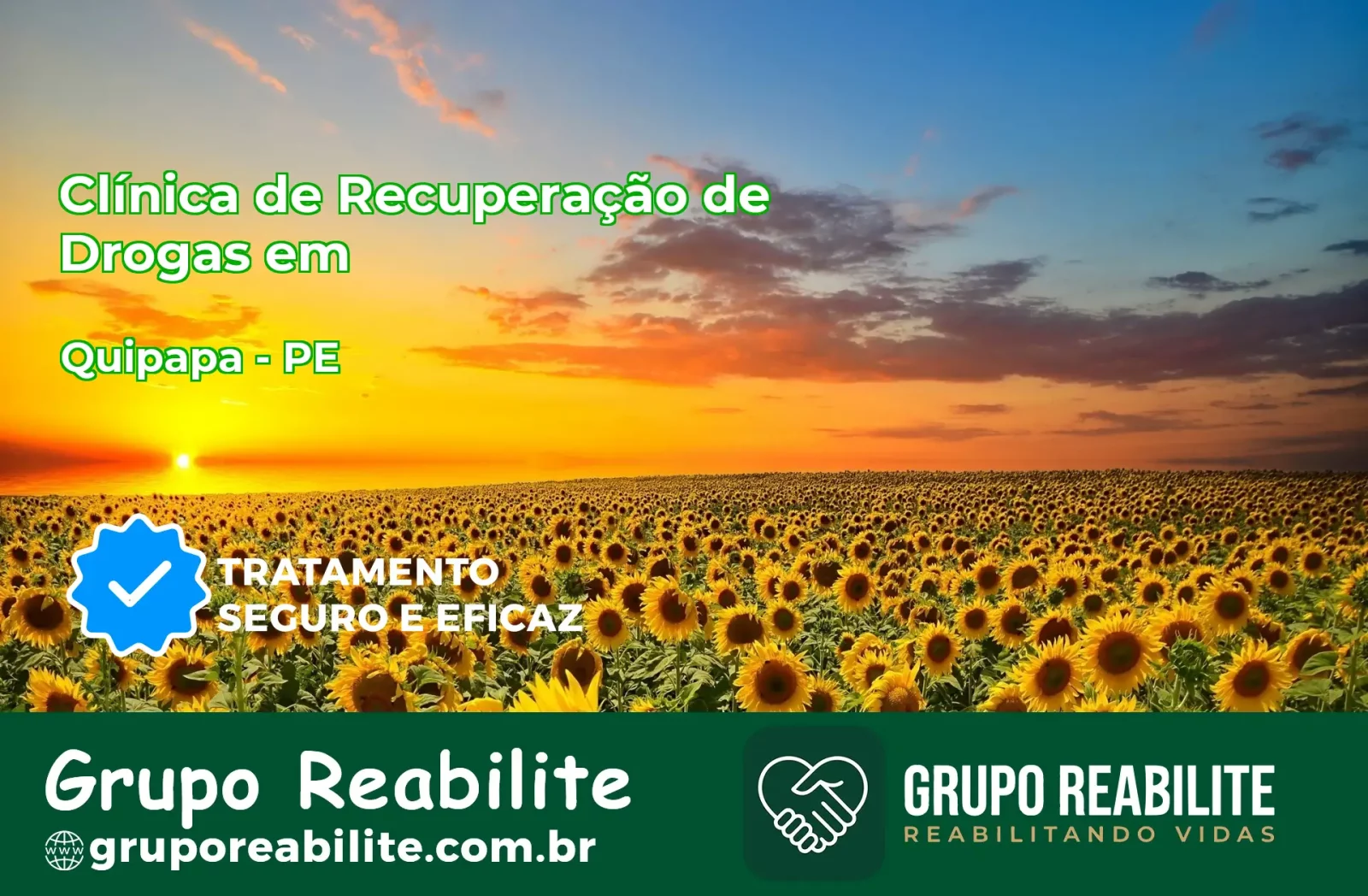🚨 Clínica de Recuperação de Drogas em Quipapá - PE