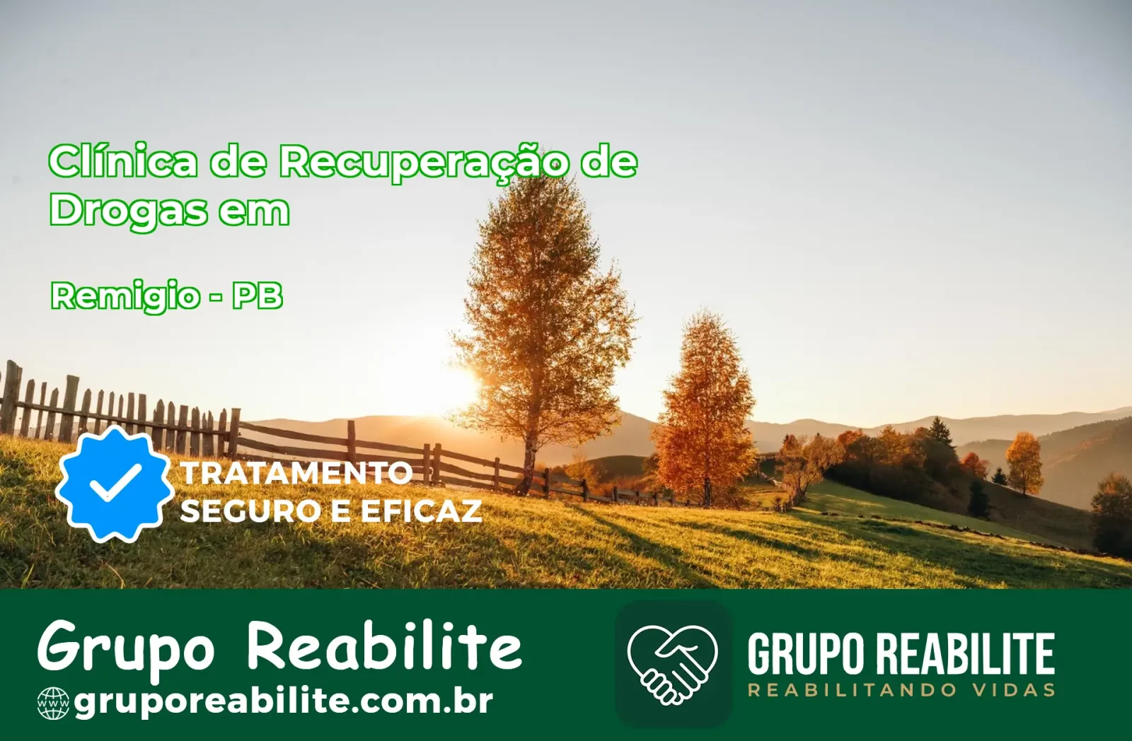 🚨 Clínica de Recuperação de Drogas em Remígio - PB