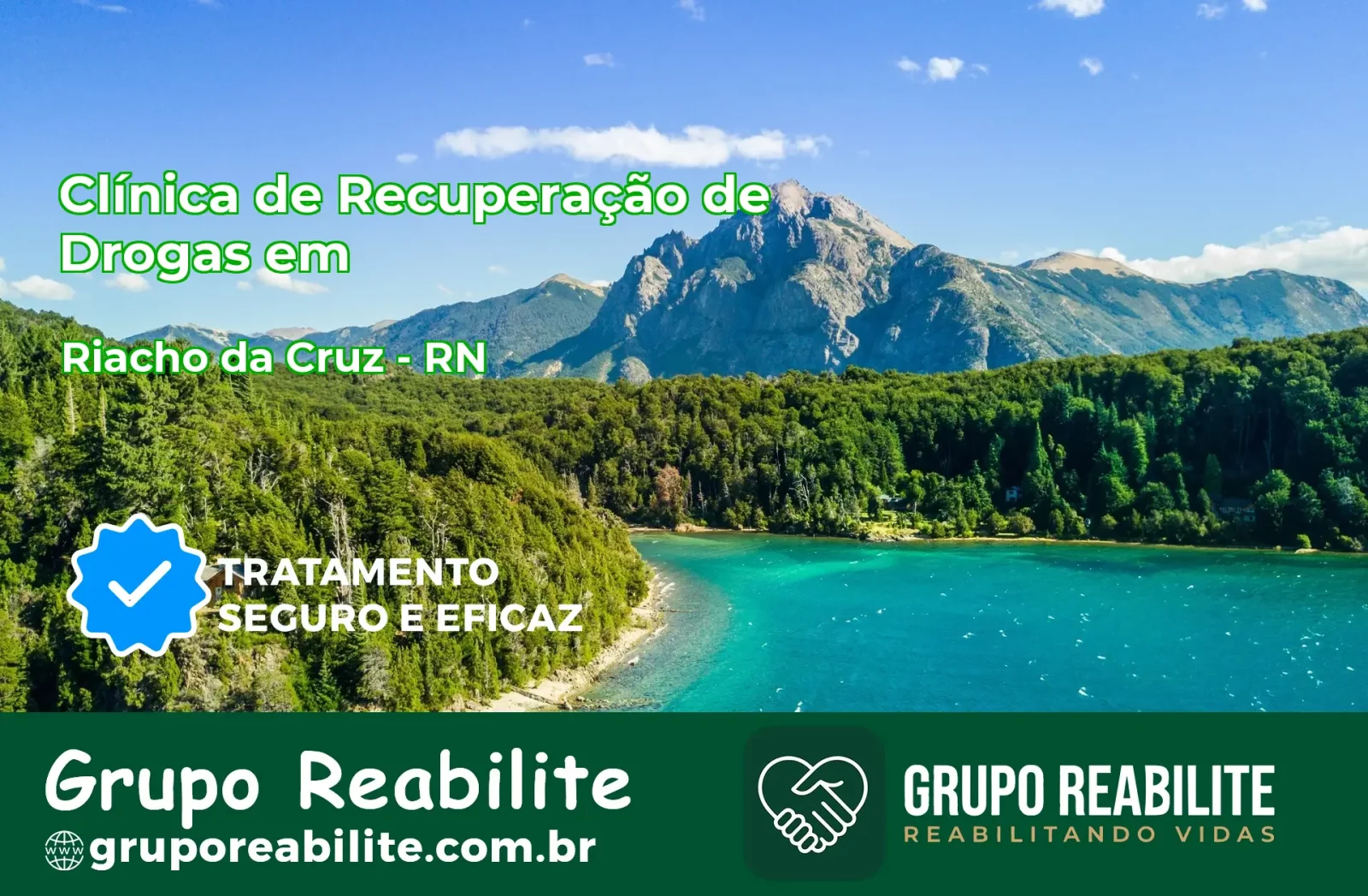 🚨 Clínica de Recuperação de Drogas em Riacho da Cruz - RN