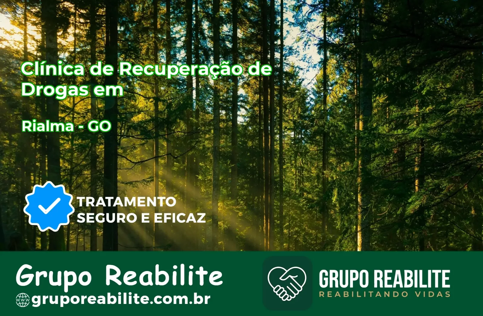 🚨 Clínica de Recuperação de Drogas em Rialma - GO