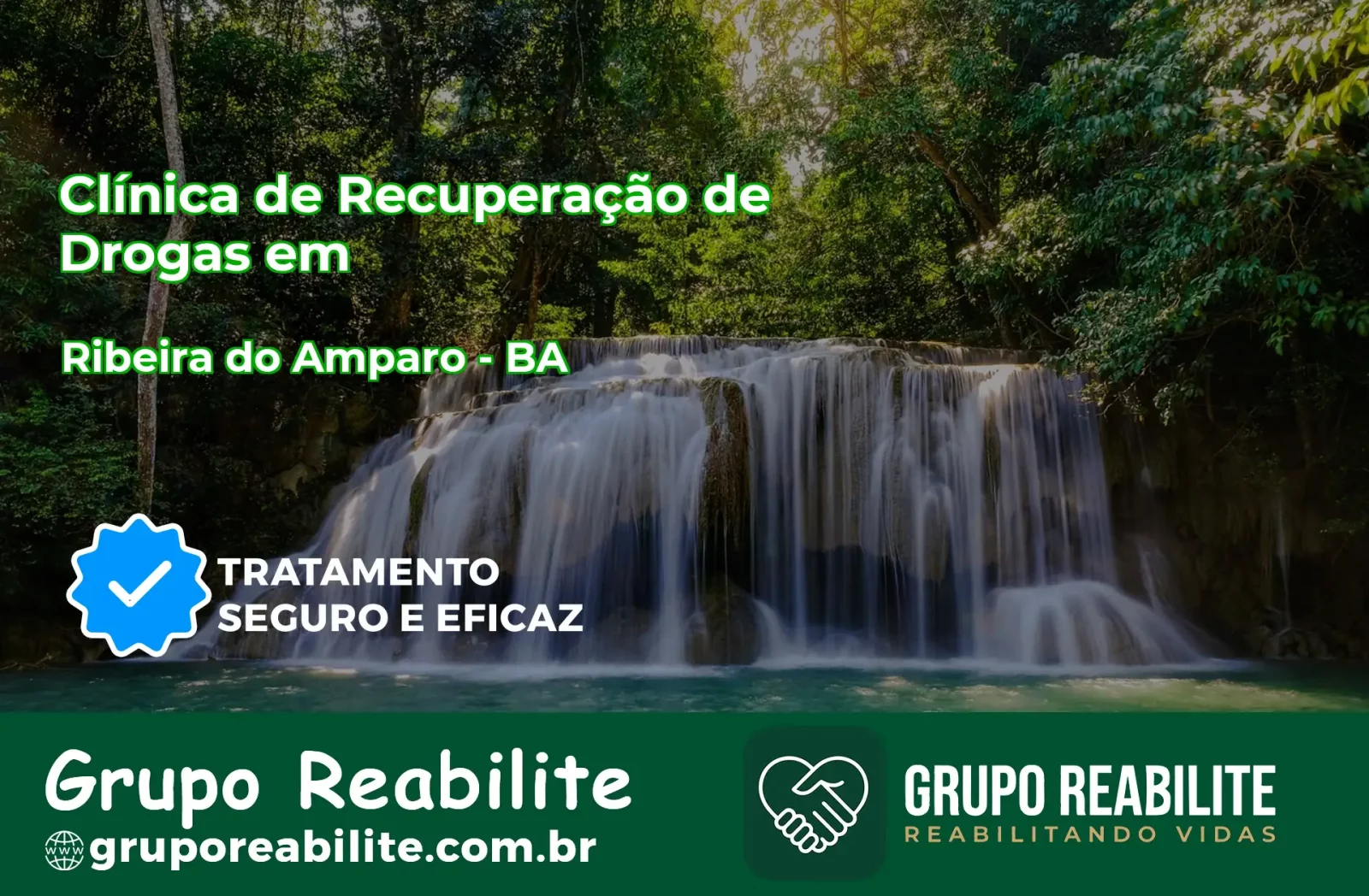 🚨 Clínica de Recuperação de Drogas em Ribeira do Amparo - BA