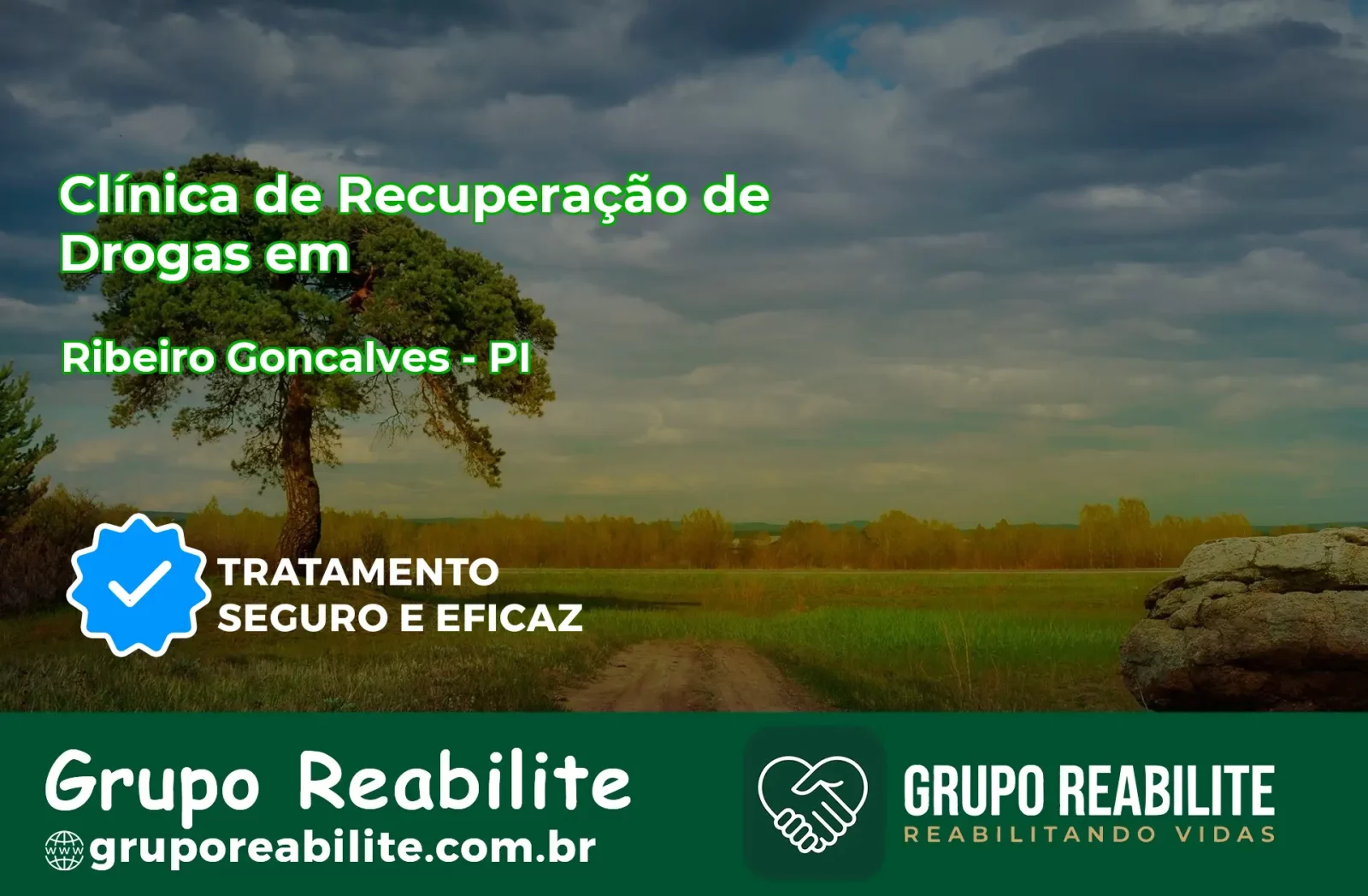 🚨 Clínica de Recuperação de Drogas em Ribeiro Gonçalves - PI