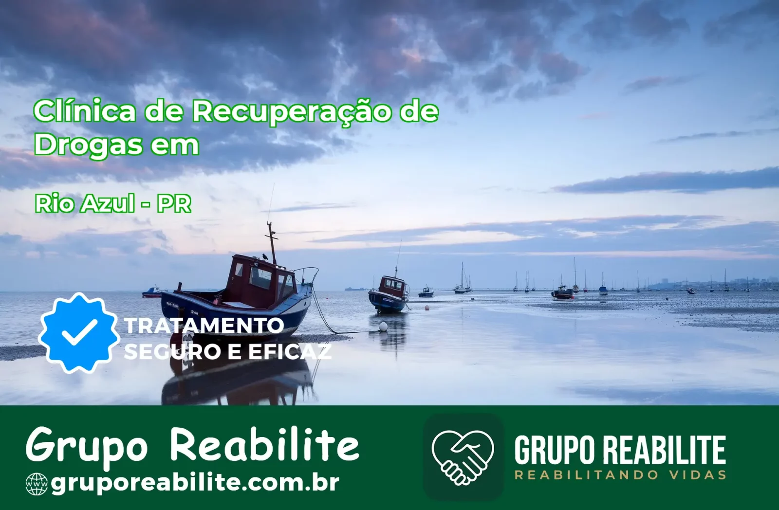 🚨 Clínica de Recuperação de Drogas em Rio Azul - PR