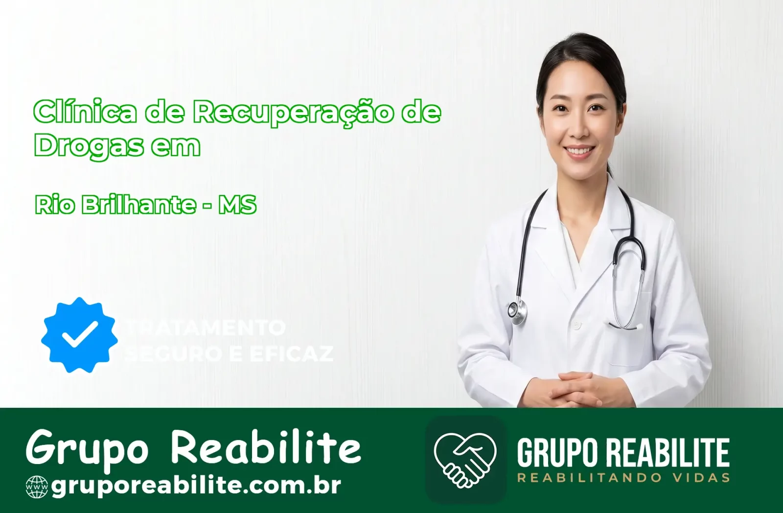🚨 Clínica de Recuperação de Drogas em Rio Brilhante - MS
