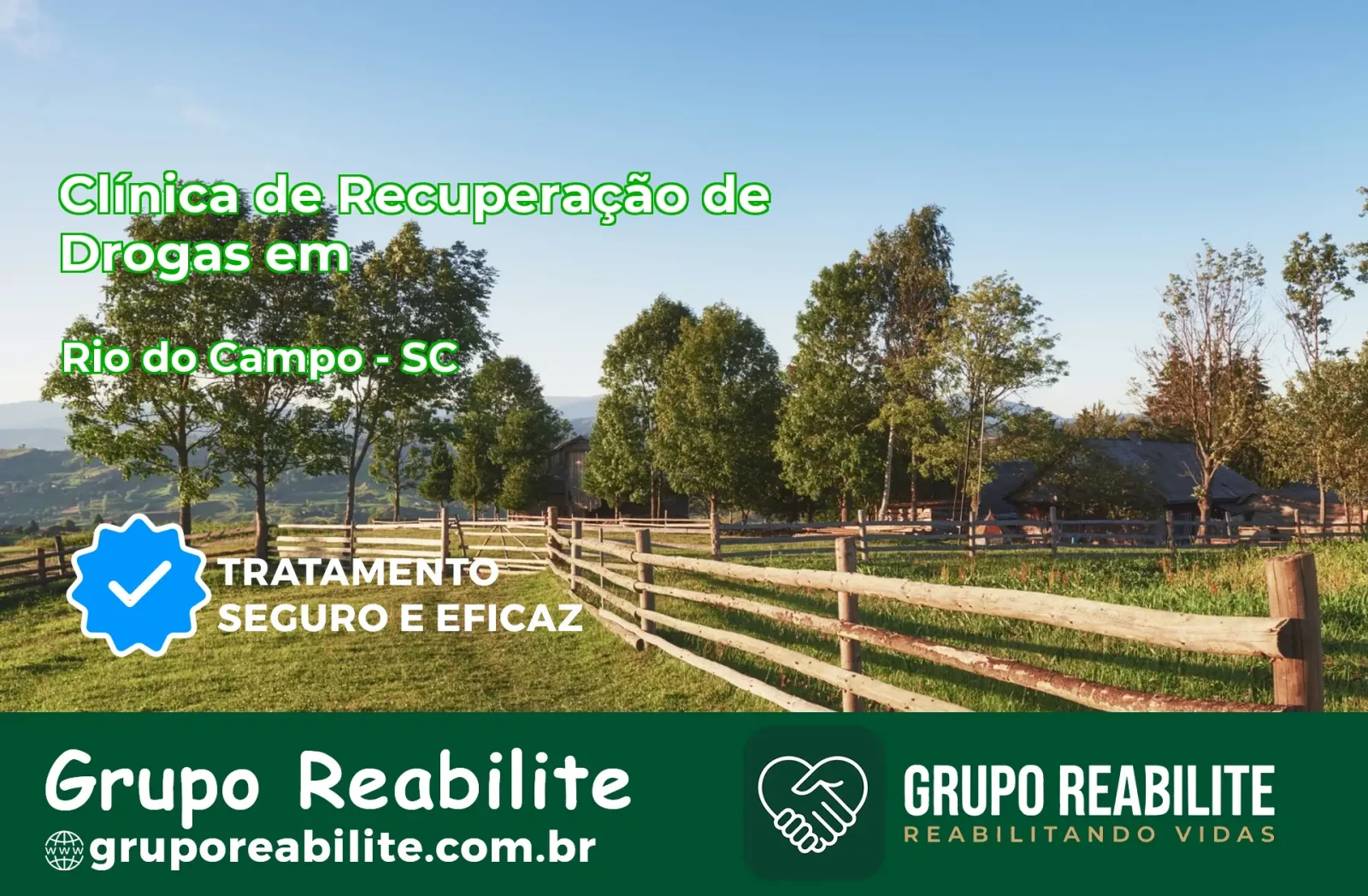 🚨 Clínica de Recuperação de Drogas em Rio do Campo - SC