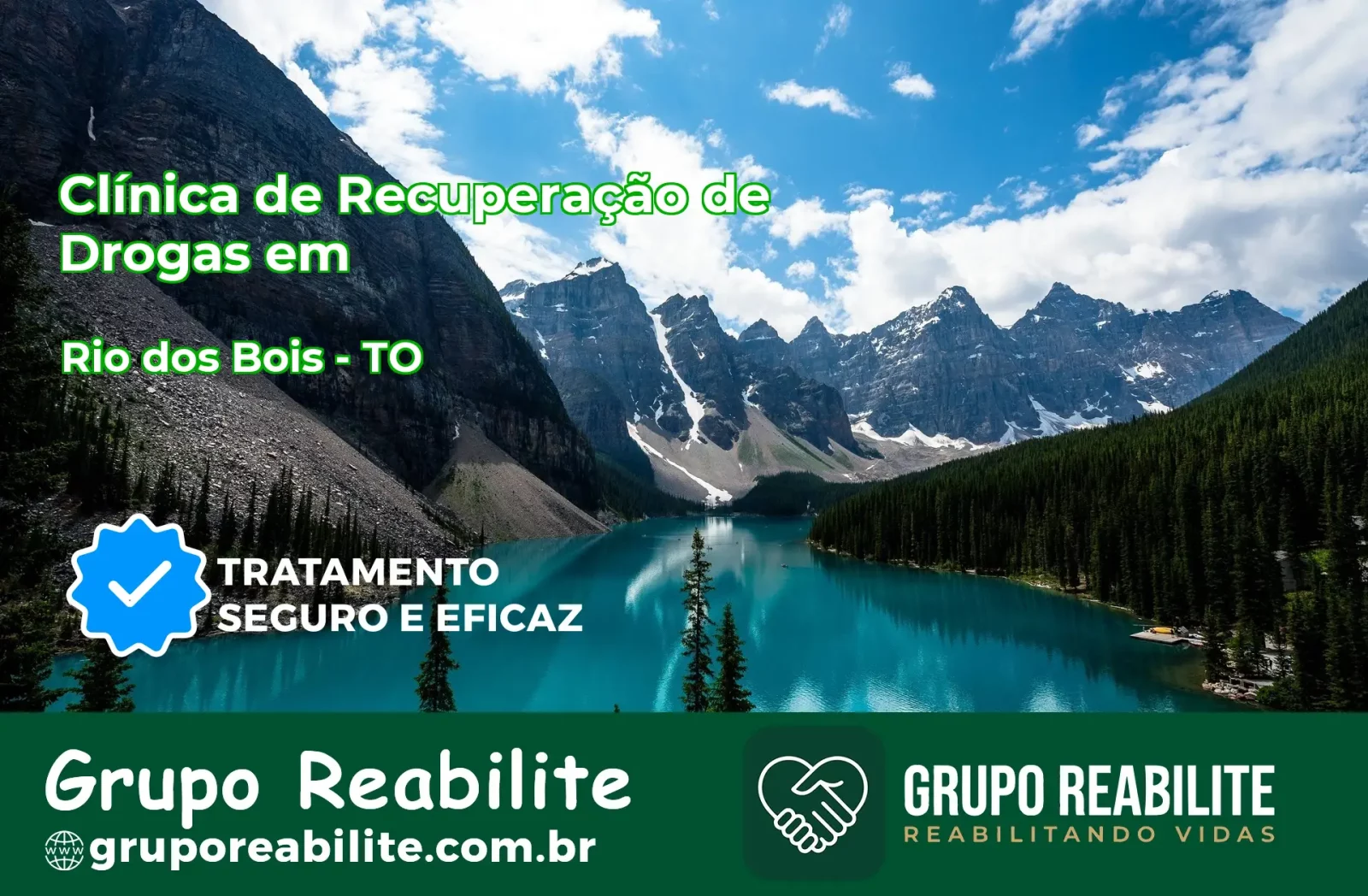 🚨 Clínica de Recuperação de Drogas em Rio dos Bois - TO