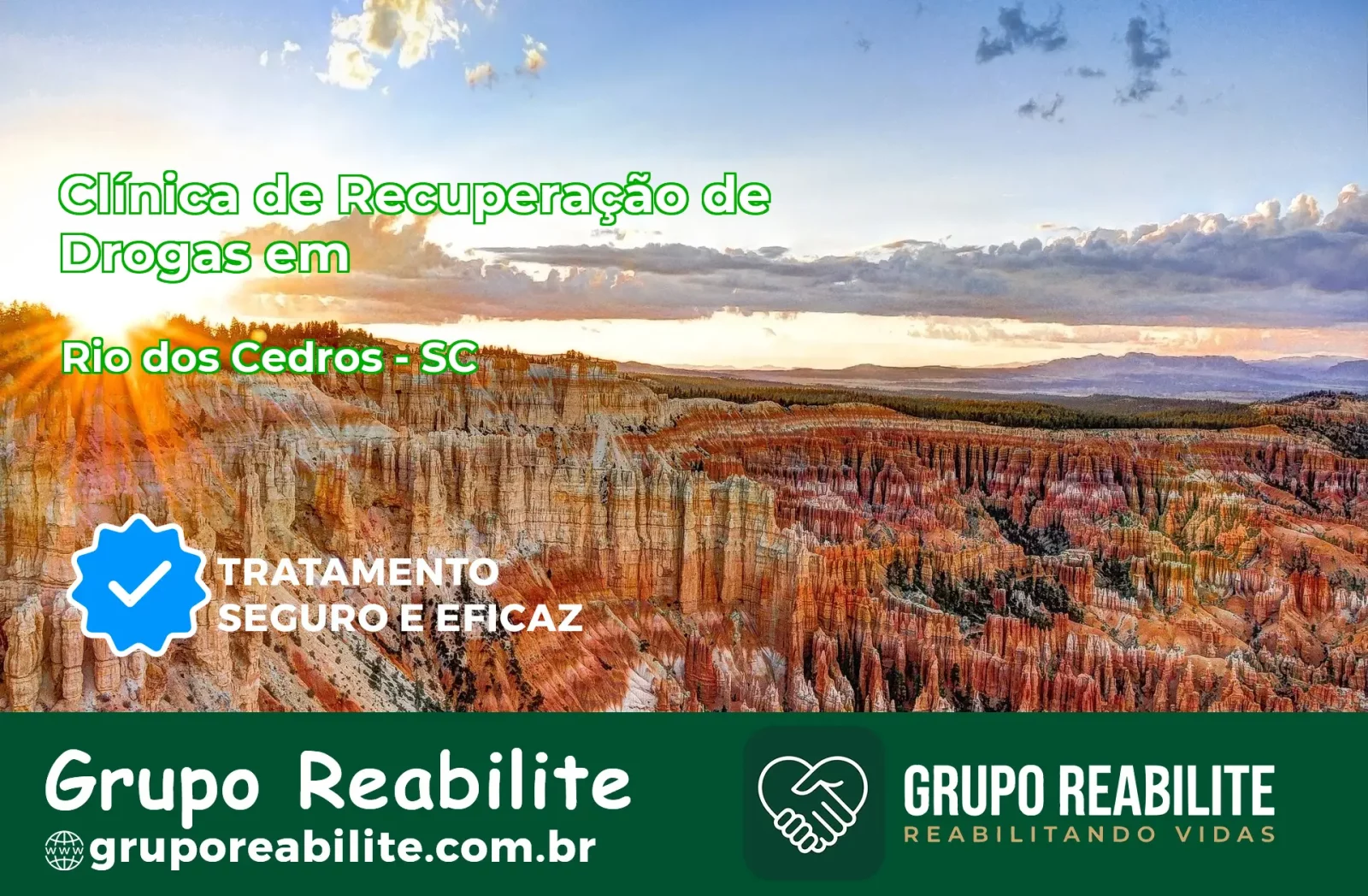 🚨 Clínica de Recuperação de Drogas em Rio dos Cedros - SC