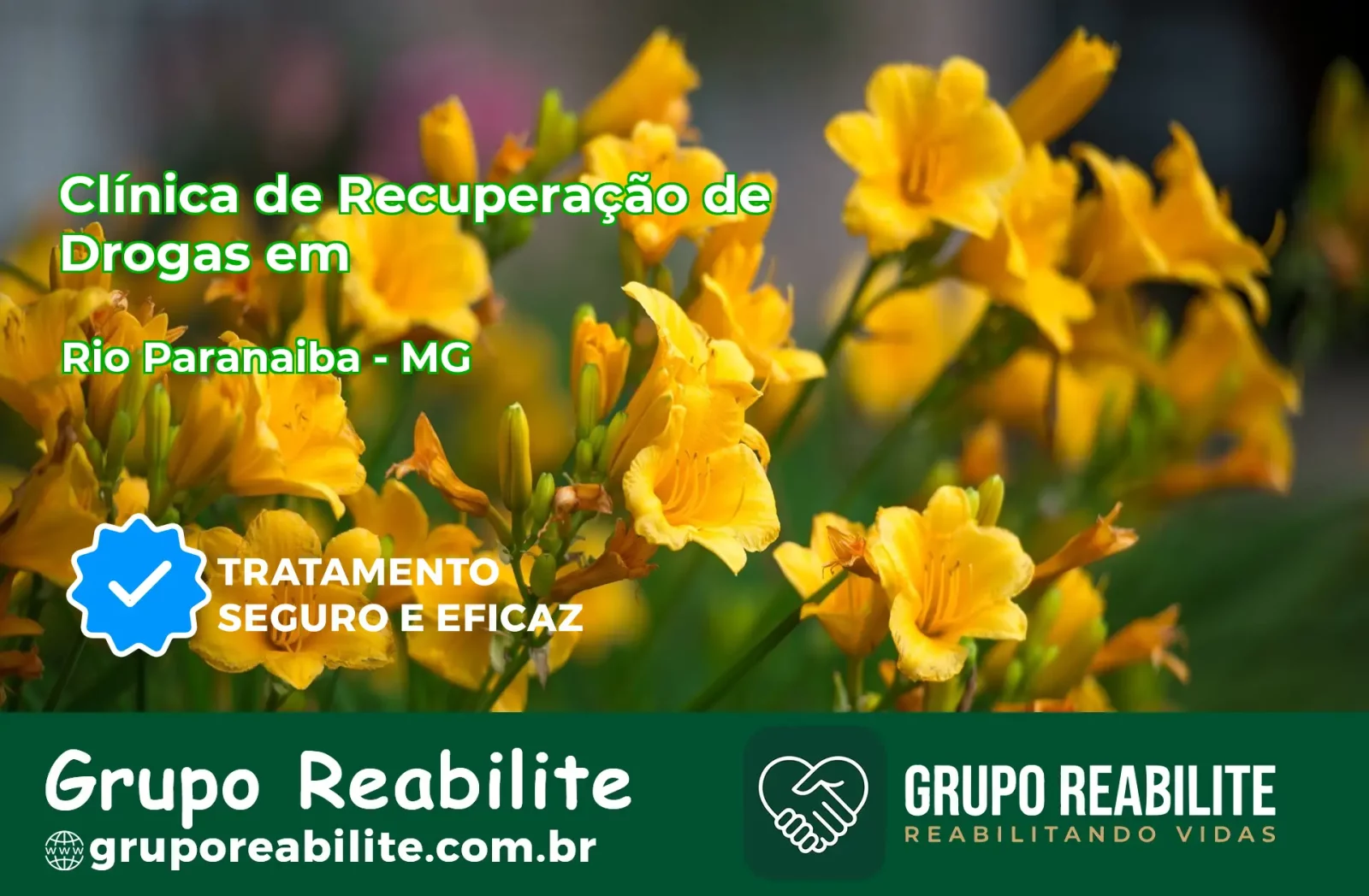 🚨 Clínica de Recuperação de Drogas em Rio Paranaíba - MG