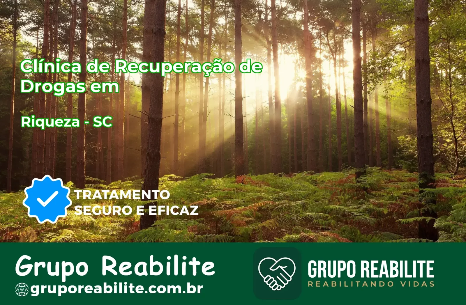 🚨 Clínica de Recuperação de Drogas em Riqueza - SC