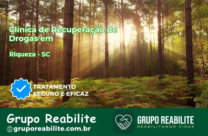 🚨 Clínica de Recuperação de Drogas em Riqueza - SC