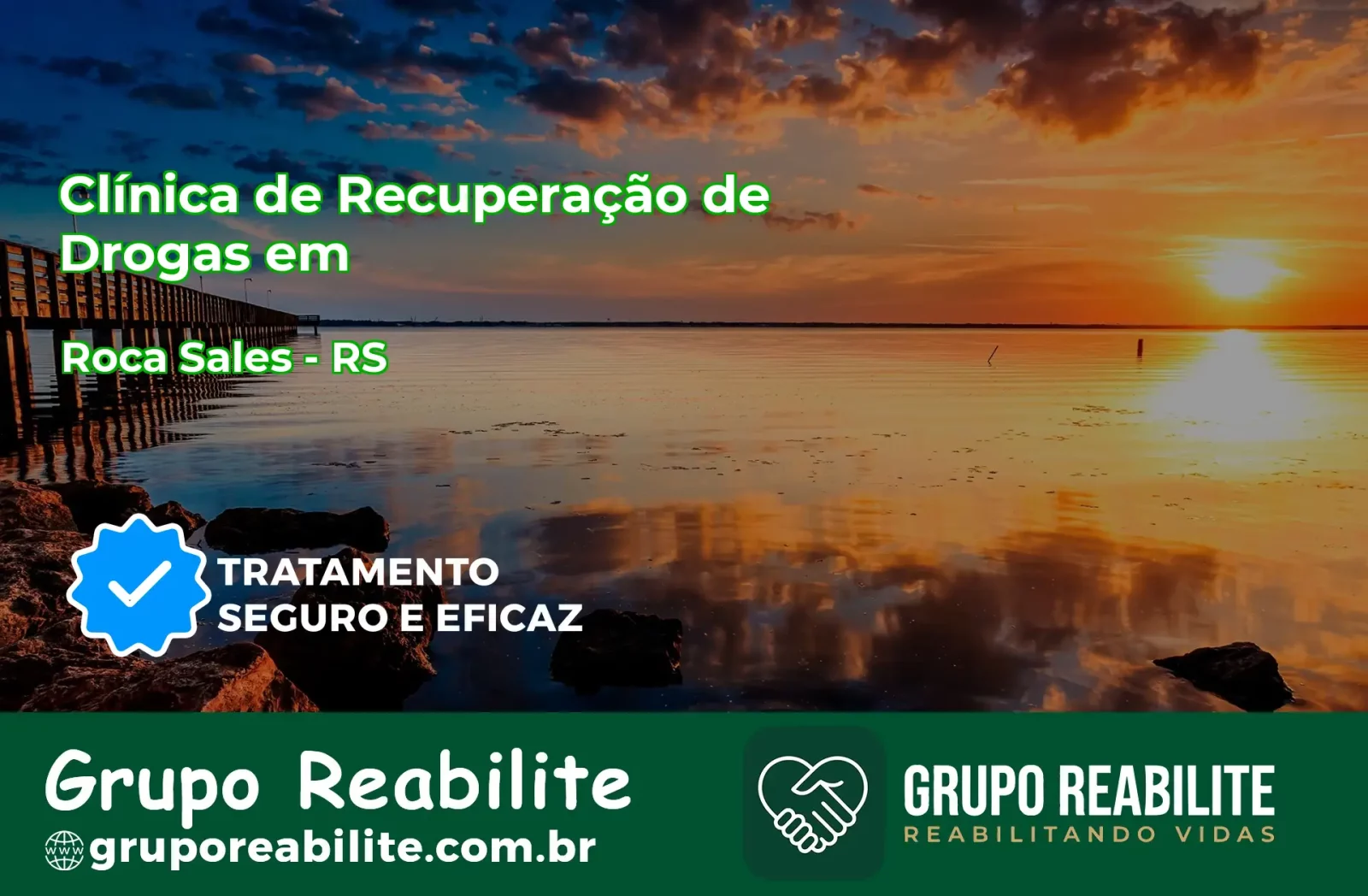🚨 Clínica de Recuperação de Drogas em Roca Sales - RS