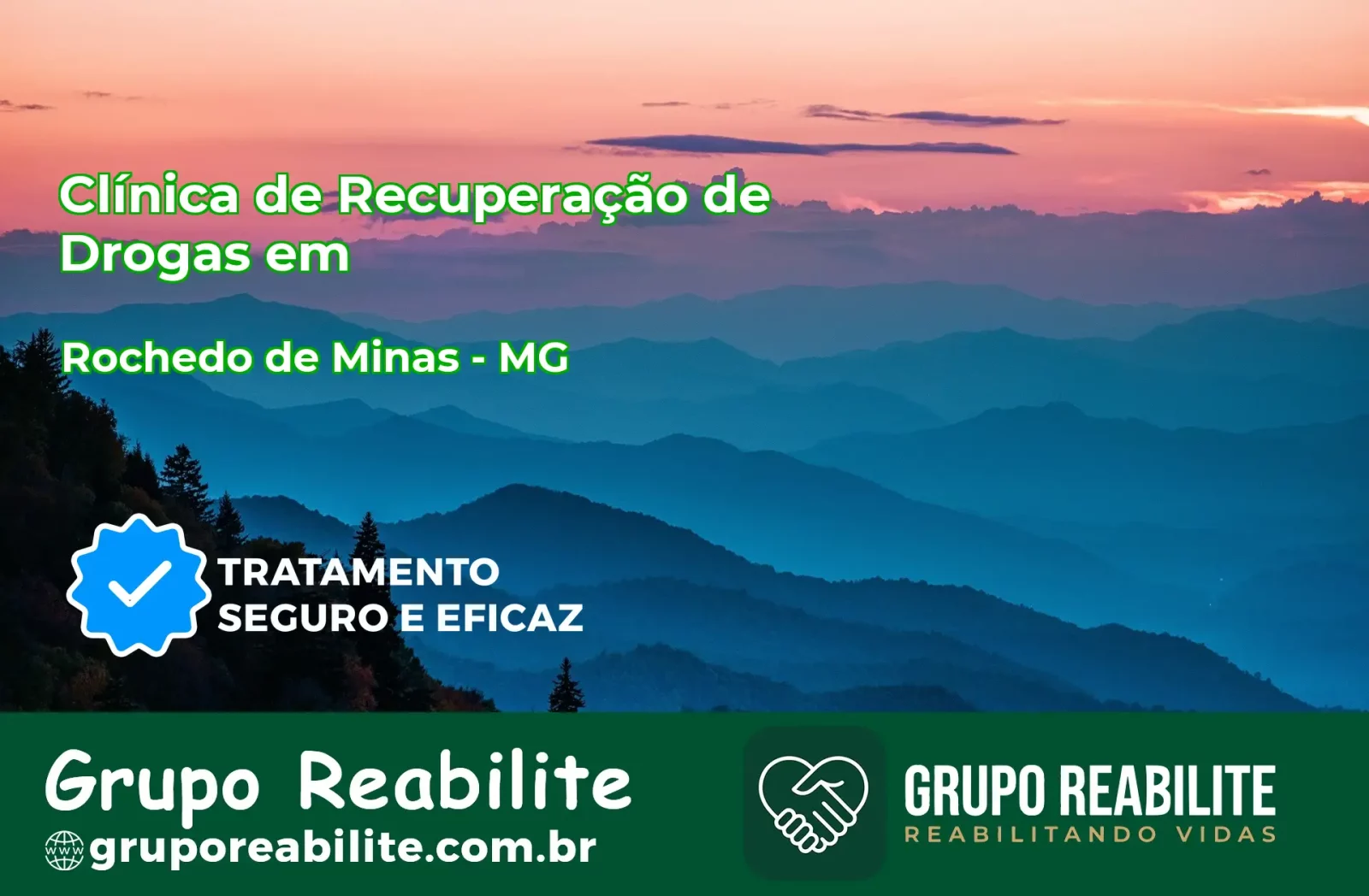 🚨 Clínica de Recuperação de Drogas em Rochedo de Minas - MG