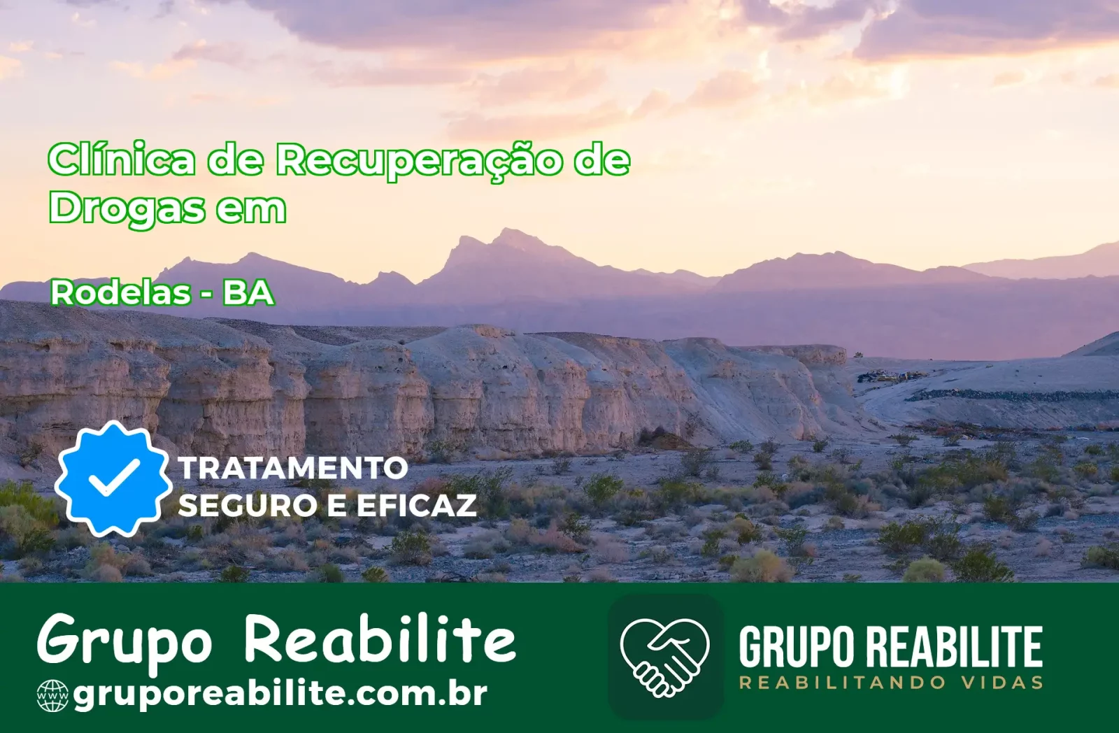 🚨 Clínica de Recuperação de Drogas em Rodelas - BA
