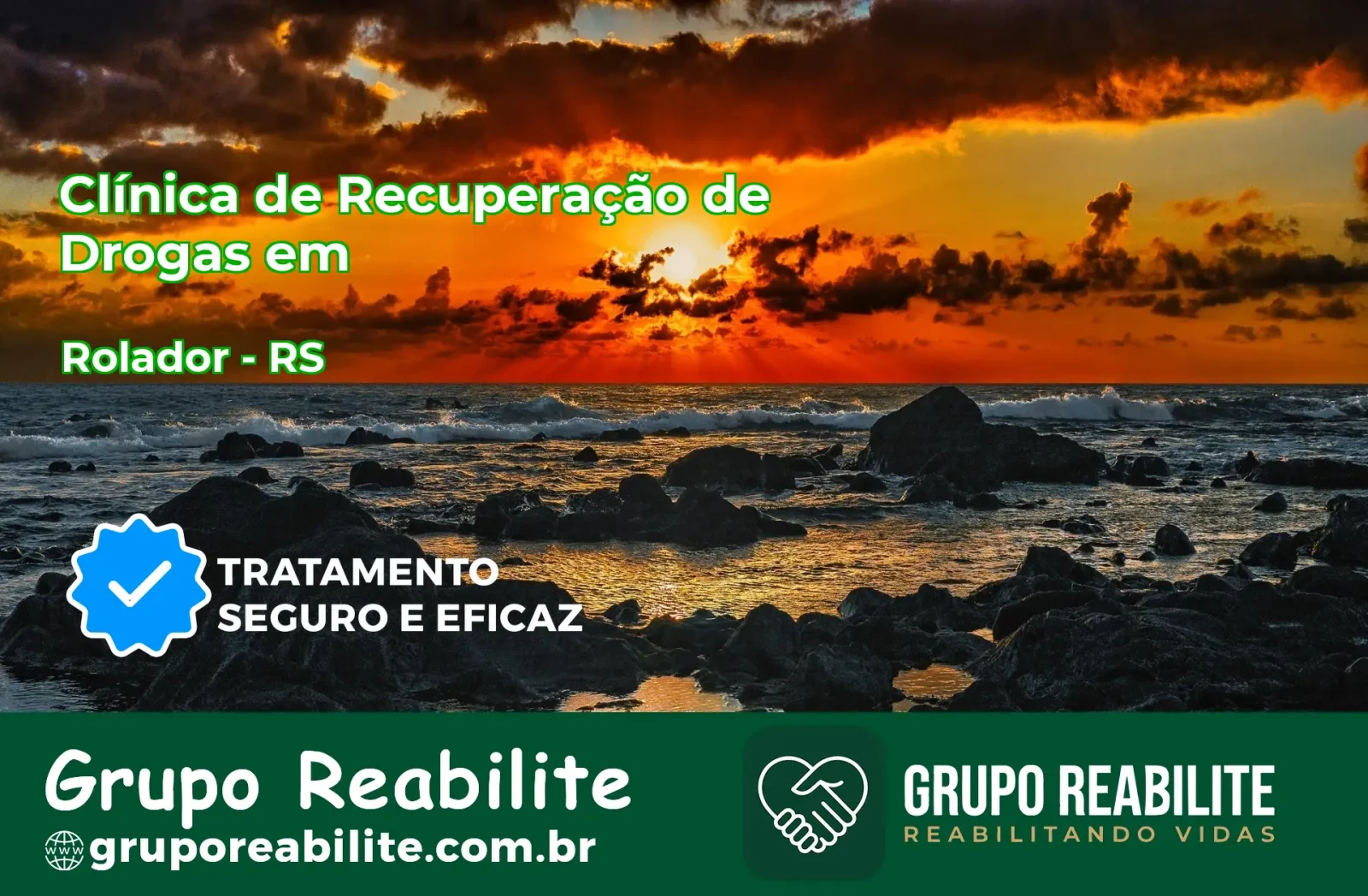 🚨 Clínica de Recuperação de Drogas em Rolador - RS