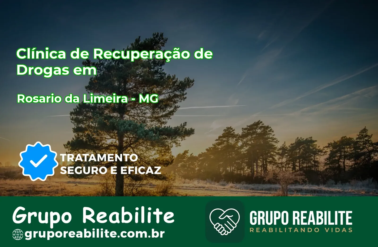 🚨 Clínica de Recuperação de Drogas em Rosário da Limeira - MG
