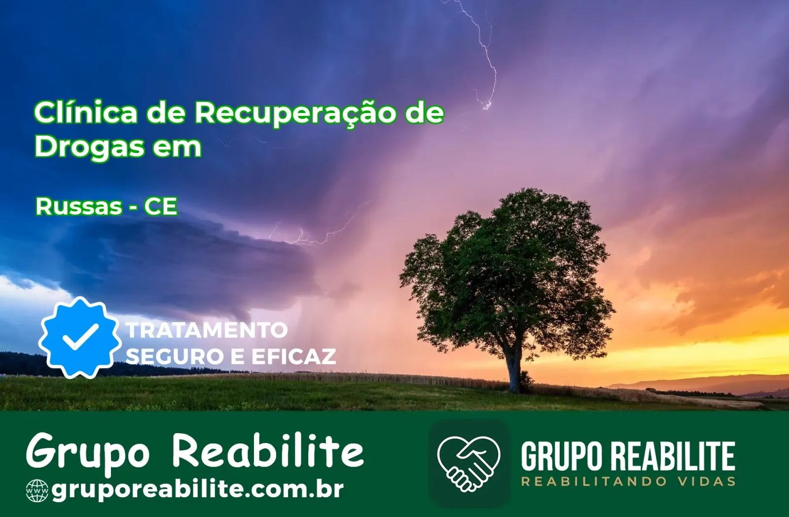🚨 Clínica de Recuperação de Drogas em Russas - CE