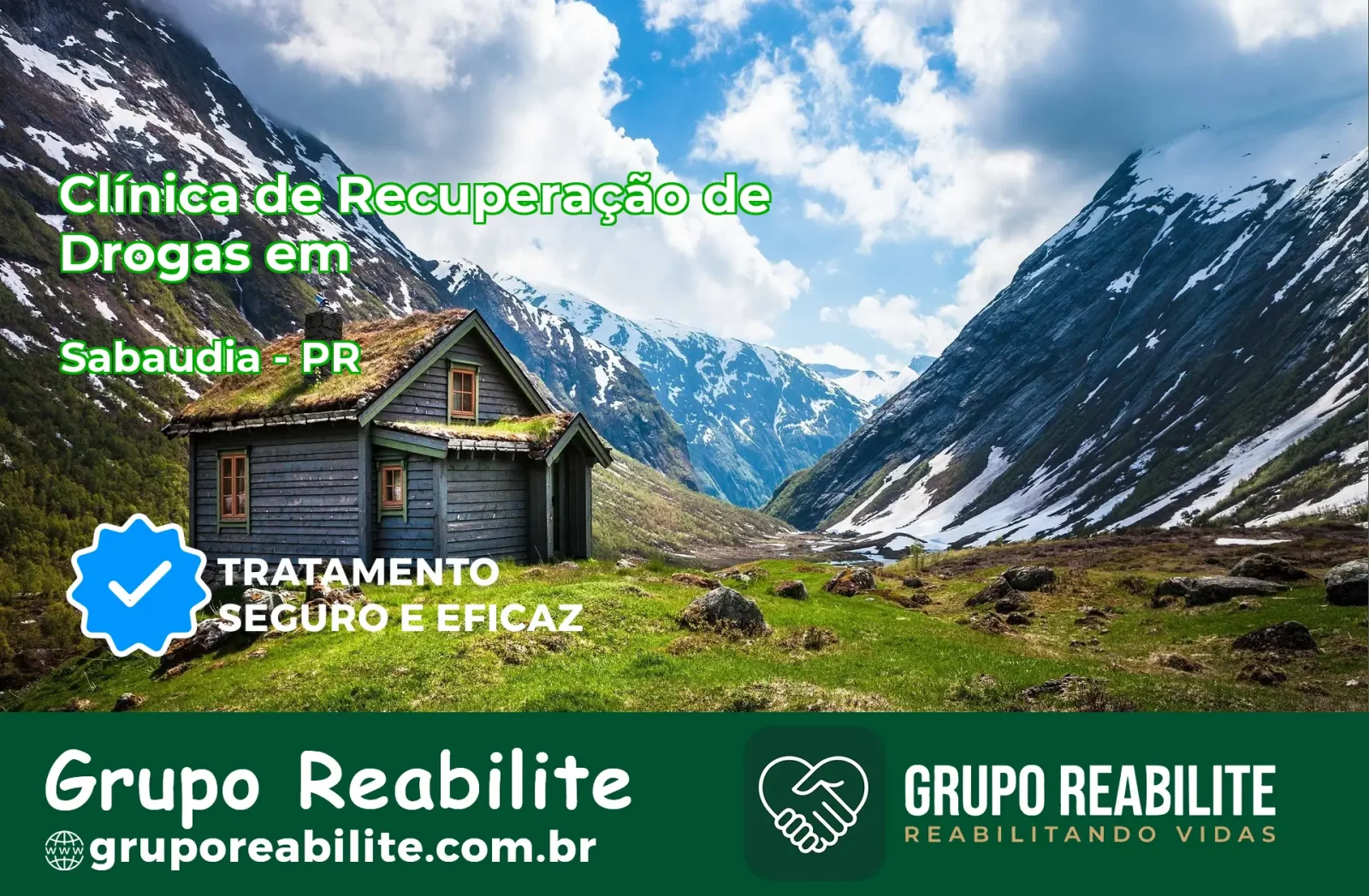 🚨 Clínica de Recuperação de Drogas em Sabáudia - PR
