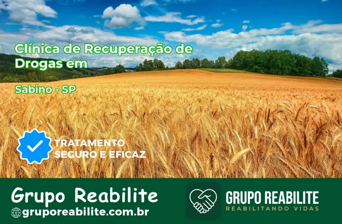🚨 Clínica de Recuperação de Drogas em Sabino - SP