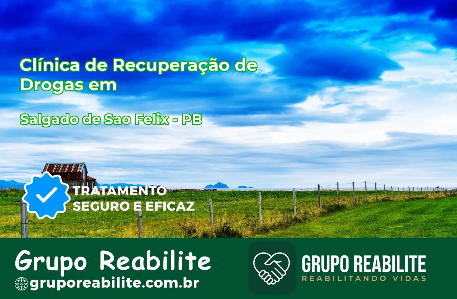 🚨 Clínica de Recuperação de Drogas em Salgado de São Félix - PB