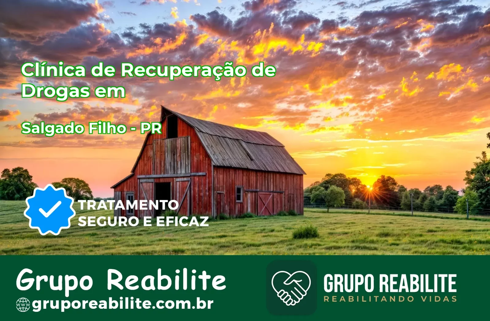 🚨 Clínica de Recuperação de Drogas em Salgado Filho - PR