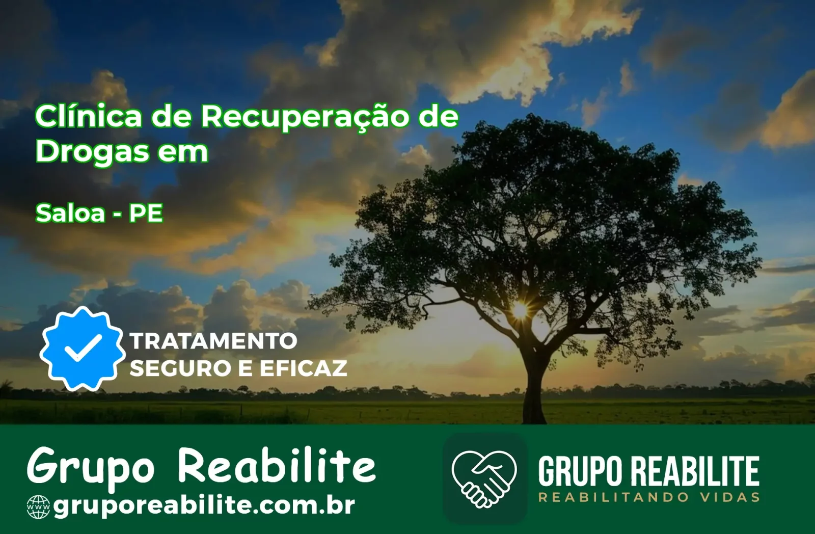 🚨 Clínica de Recuperação de Drogas em Saloá - PE