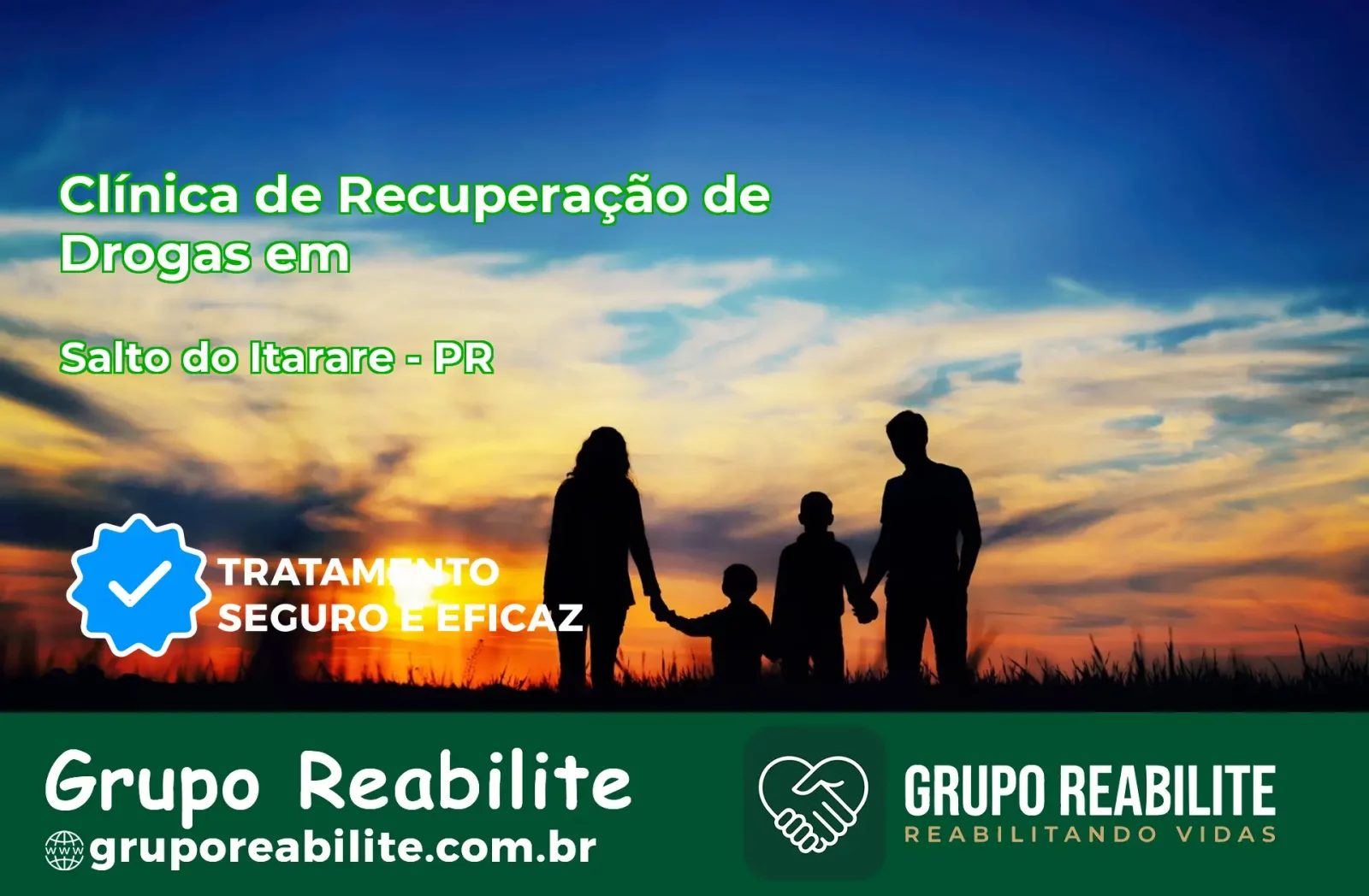 🚨 Clínica de Recuperação de Drogas em Salto do Itararé - PR