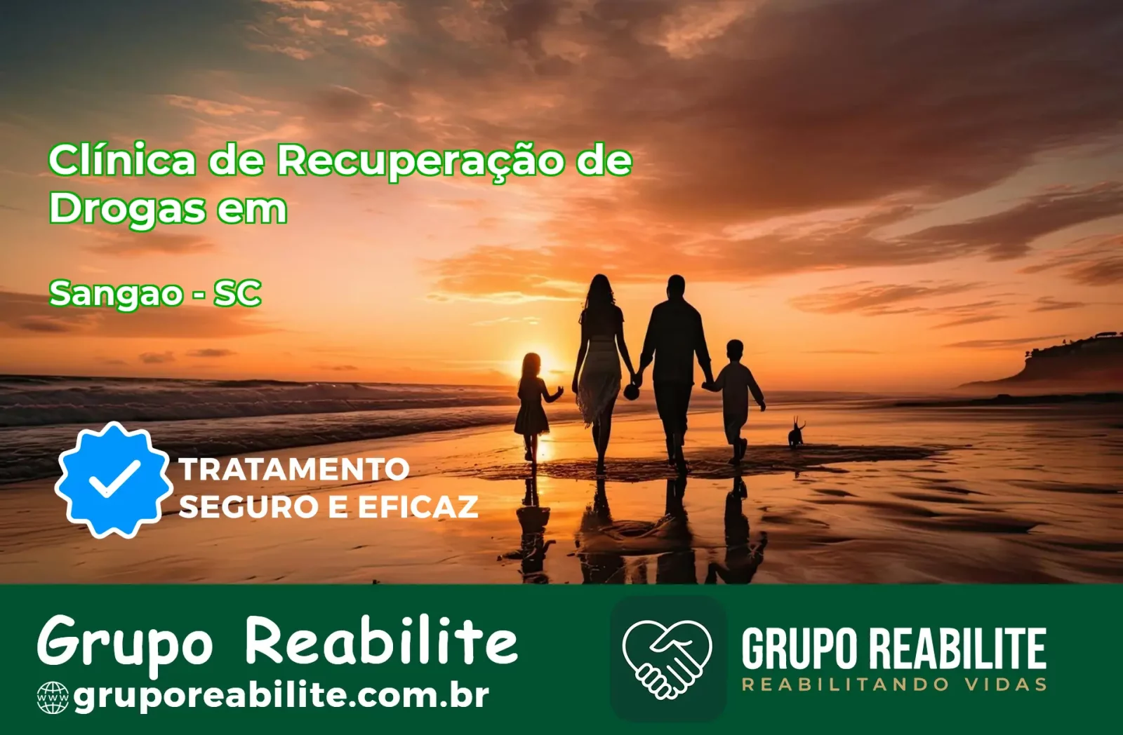 🚨 Clínica de Recuperação de Drogas em Sangão - SC