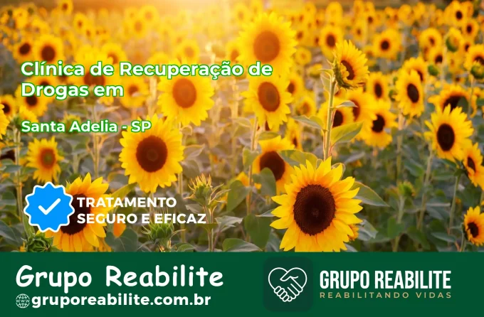 🚨 Clínica de Recuperação de Drogas em Santa Adélia - SP
