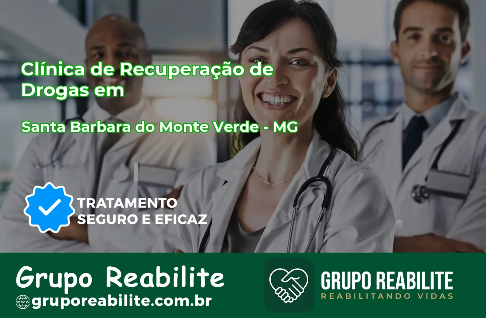 🚨 Clínica de Recuperação de Drogas em Santa Bárbara do Monte Verde - MG