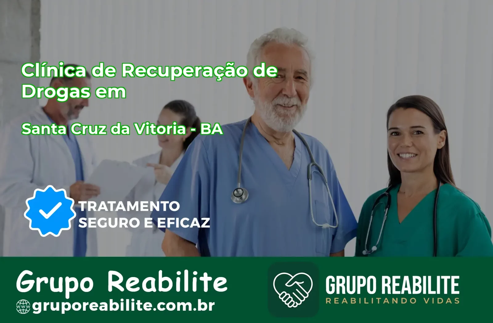 🚨 Clínica de Recuperação de Drogas em Santa Cruz da Vitória - BA