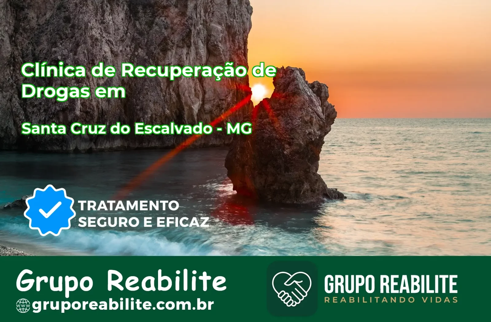 🚨 Clínica de Recuperação de Drogas em Santa Cruz do Escalvado - MG