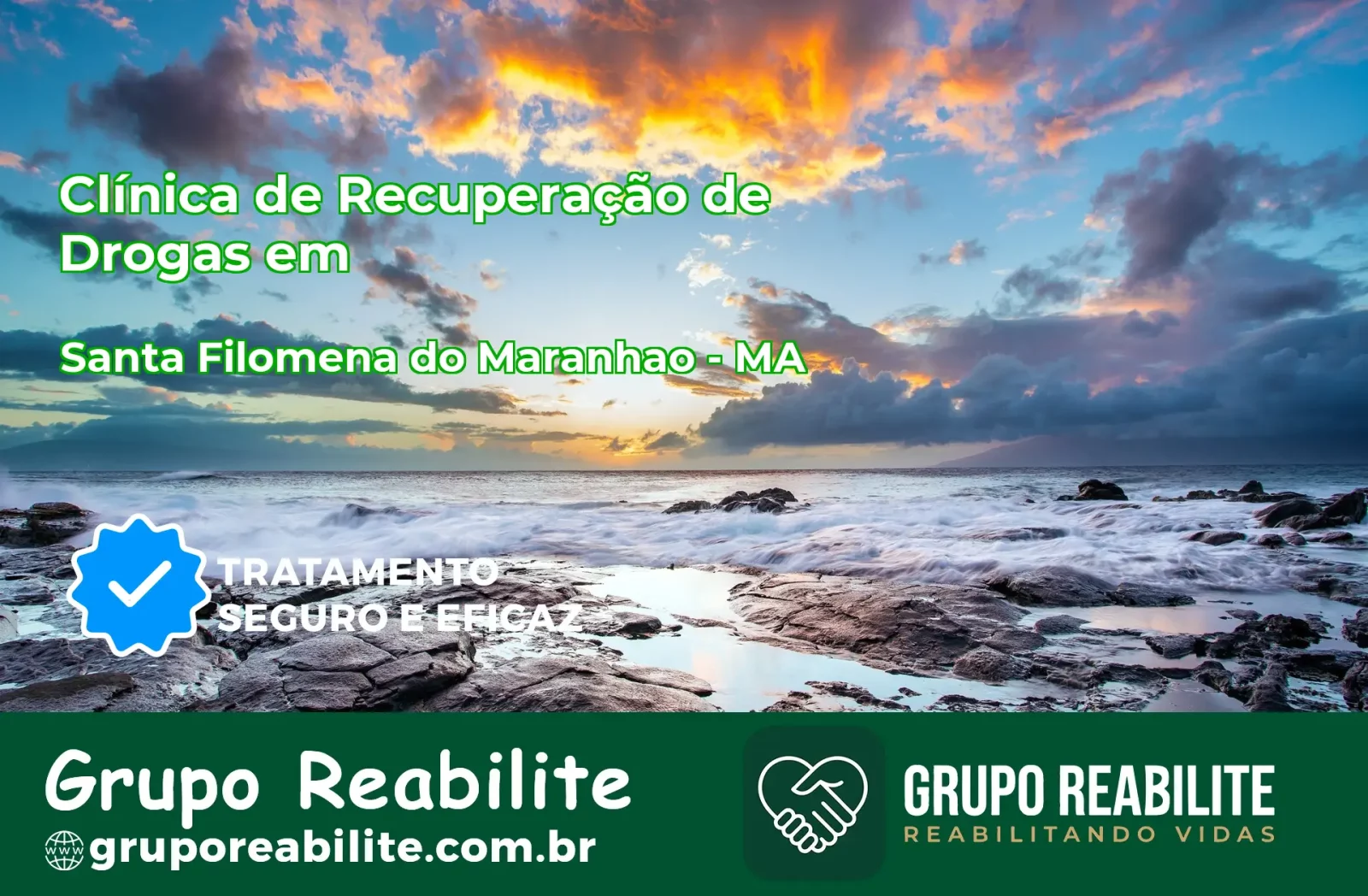 🚨 Clínica de Recuperação de Drogas em Santa Filomena do Maranhão - MA