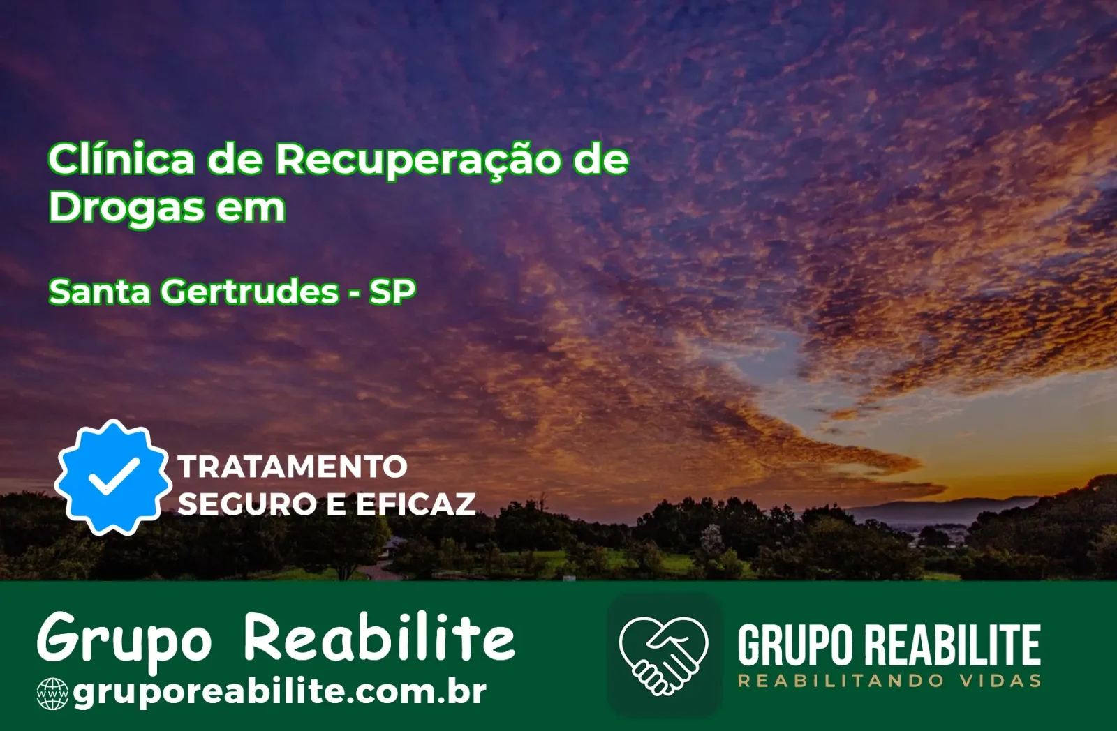 🚨 Clínica de Recuperação de Drogas em Santa Gertrudes - SP