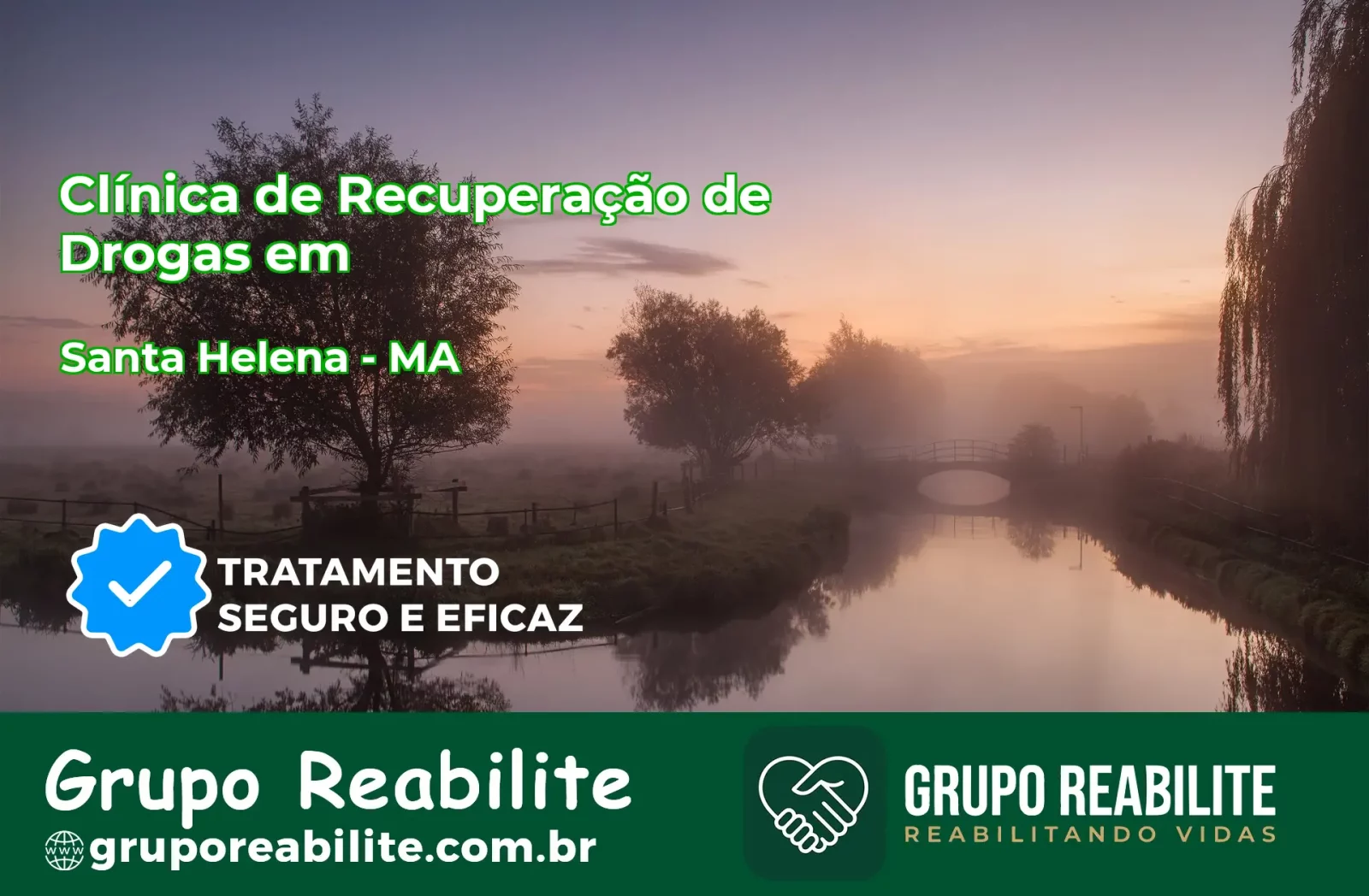 🚨 Clínica de Recuperação de Drogas em Santa Helena - MA