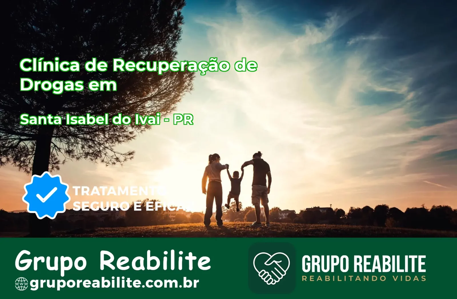 🚨 Clínica de Recuperação de Drogas em Santa Isabel do Ivaí - PR