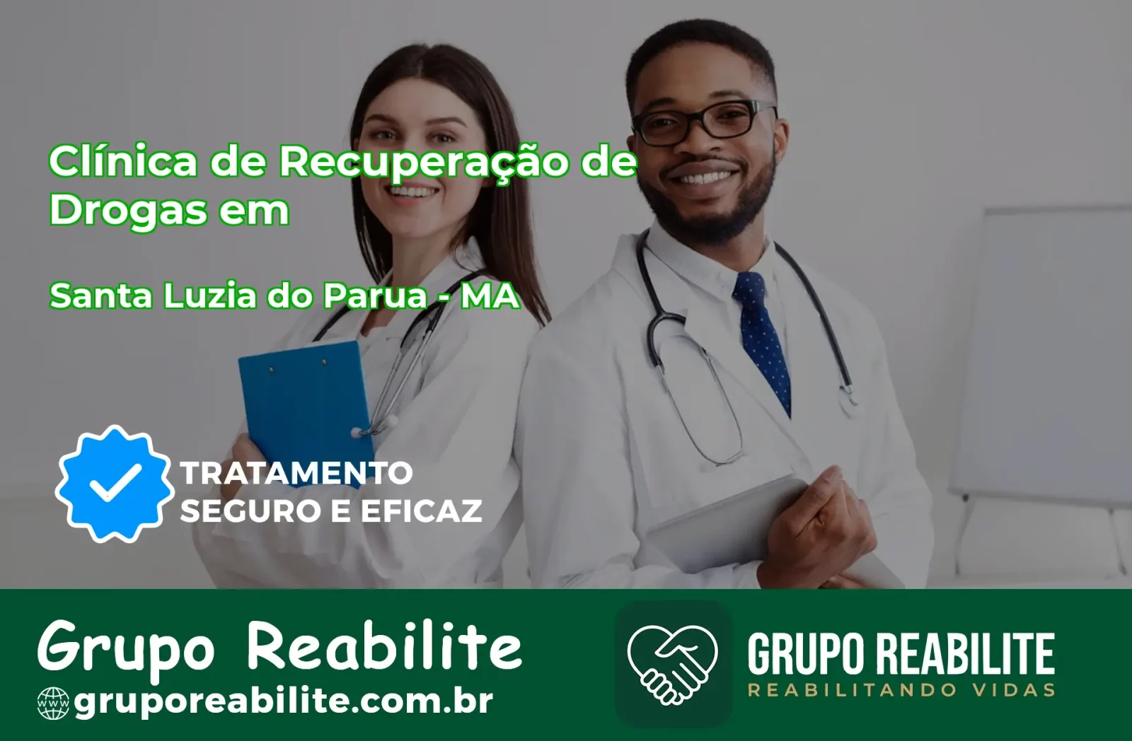 🚨 Clínica de Recuperação de Drogas em Santa Luzia do Paruá - MA