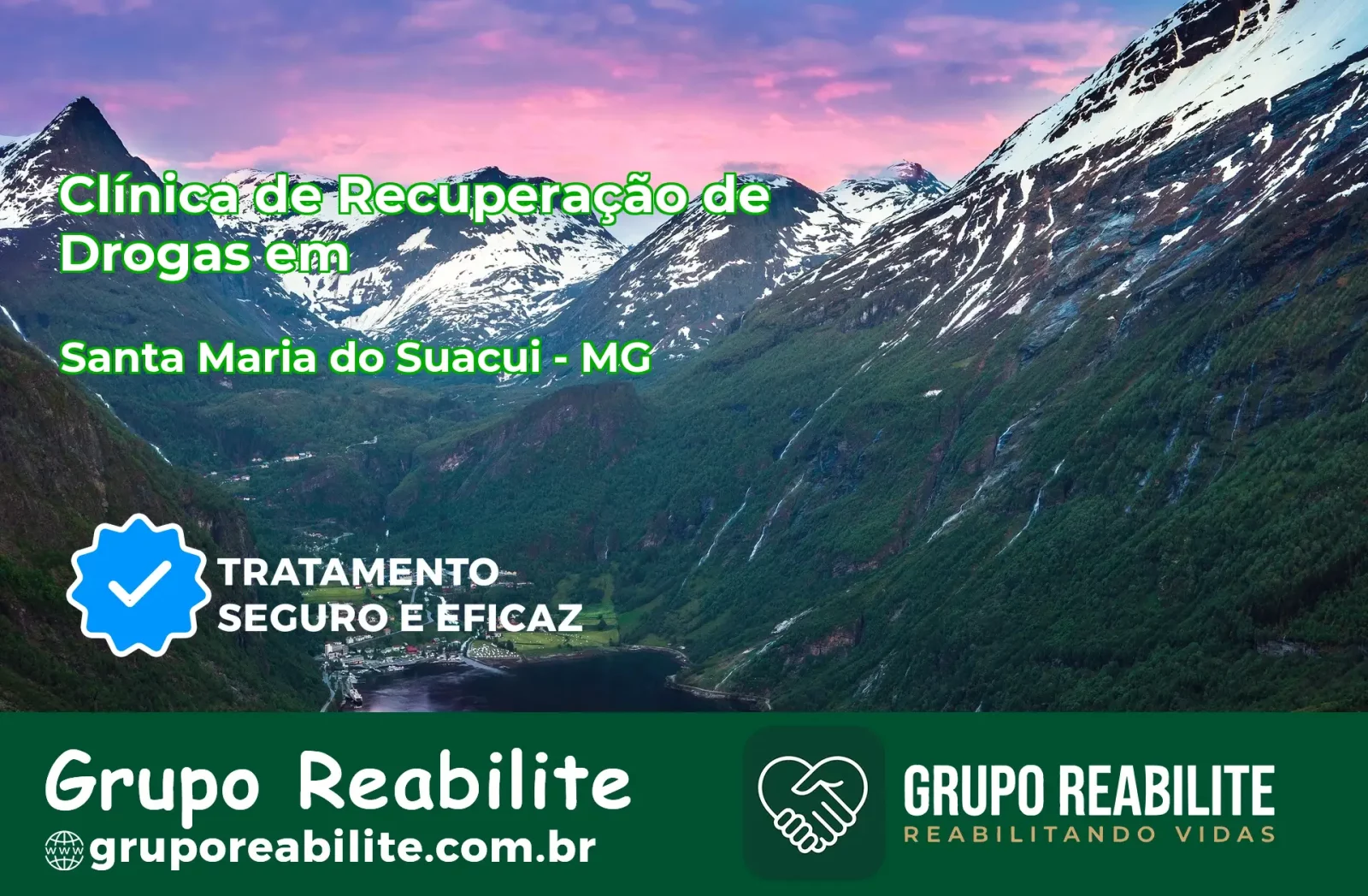 🚨 Clínica de Recuperação de Drogas em Santa Maria do Suaçuí - MG