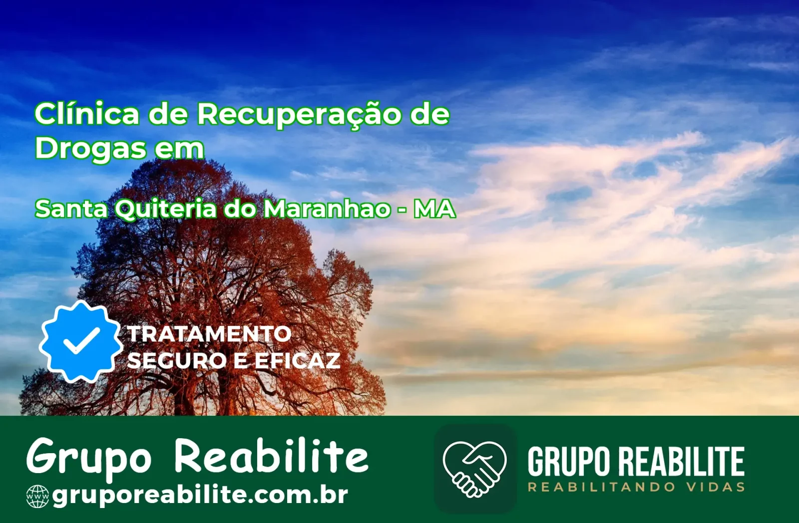 🚨 Clínica de Recuperação de Drogas em Santa Quitéria do Maranhão - MA