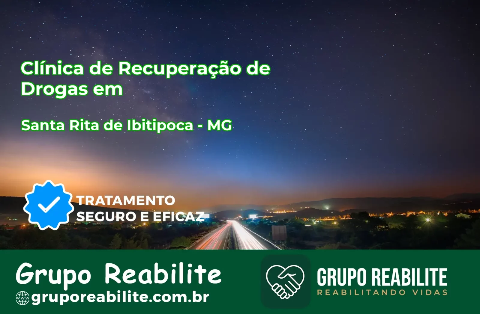 🚨 Clínica de Recuperação de Drogas em Santa Rita de Ibitipoca - MG