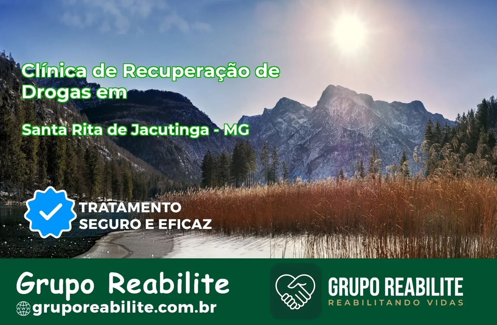 🚨 Clínica de Recuperação de Drogas em Santa Rita de Jacutinga - MG