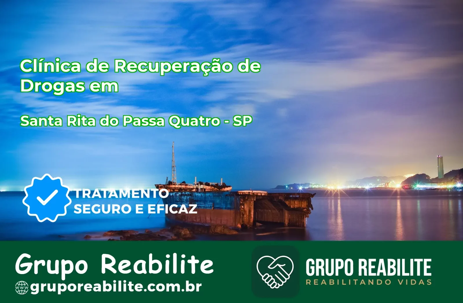 🚨 Clínica de Recuperação de Drogas em Santa Rita do Passa Quatro - SP